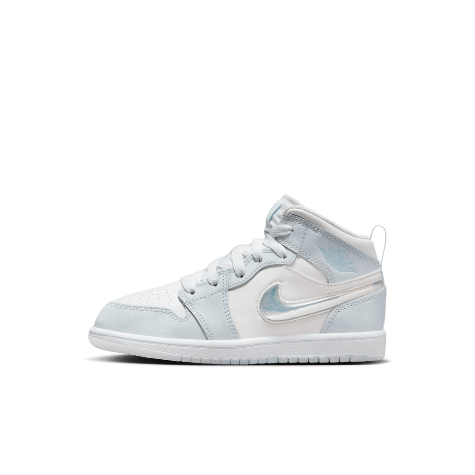 Air Jordan 1 Mid SE PS (Blue Tint/Ice Blue-Summit White) - Jordan