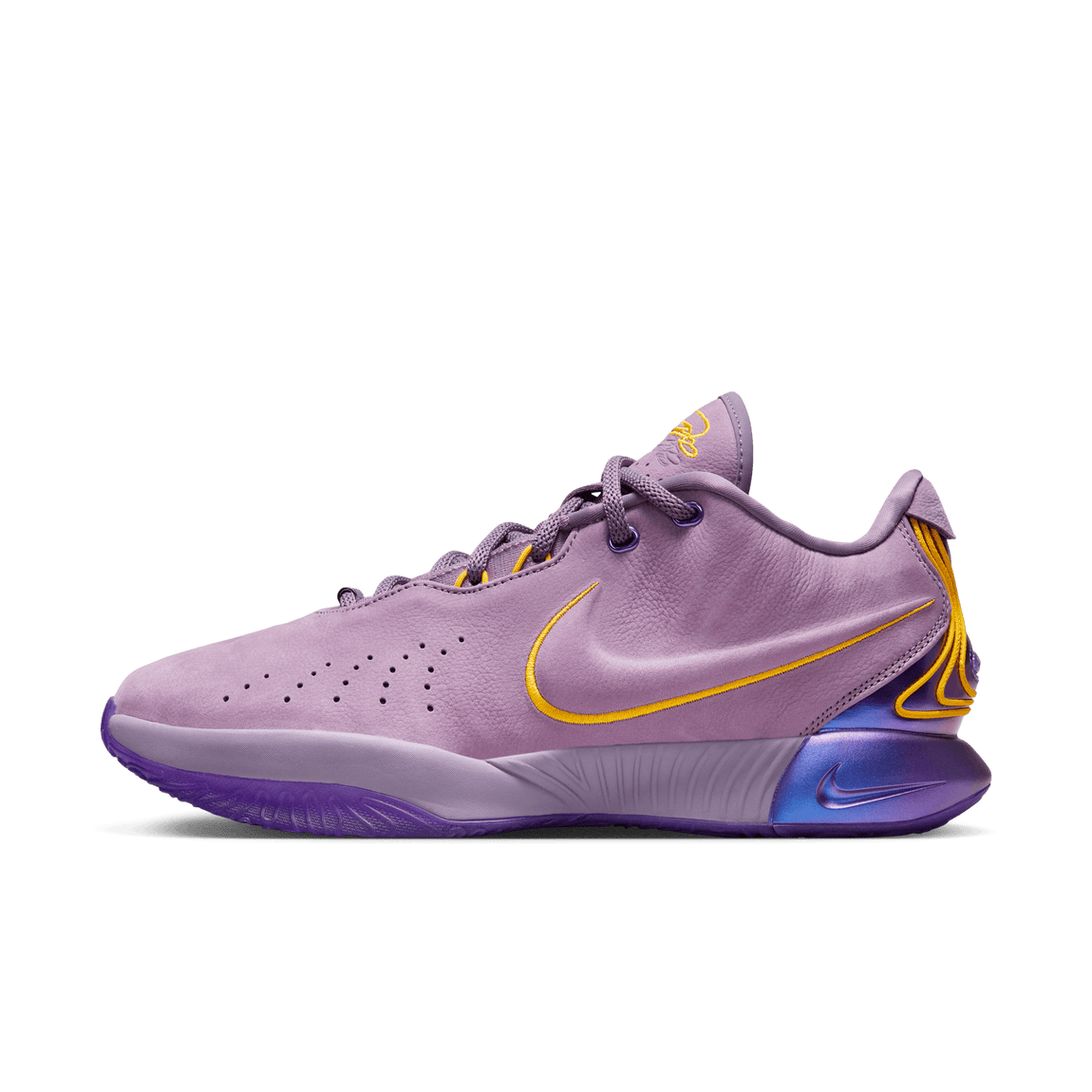 Nike Lebron 21 ( Violet Dust / University Gold ) 10/14 - Nike Lebron 21 ( Violet Dust / University Gold ) 10/14 - 