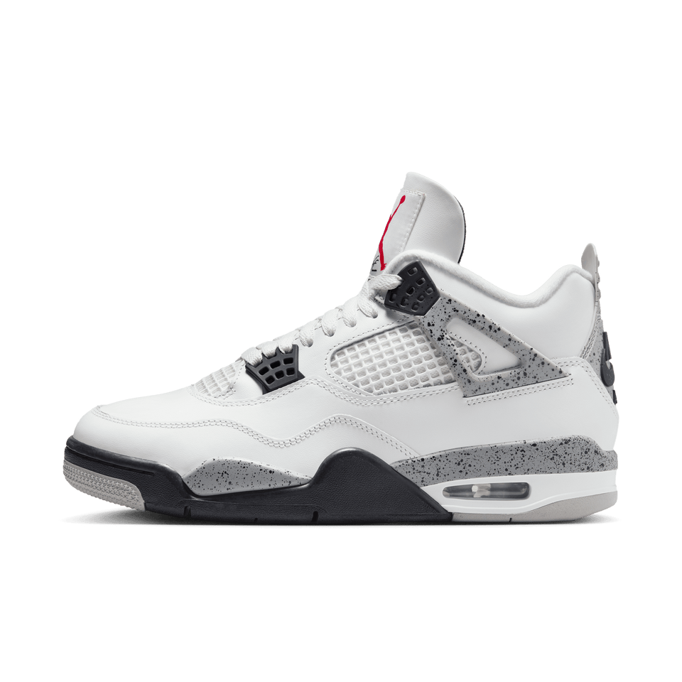 Air Jordan 4 Retro (Summit White/Fire Red-Cement Grey-Black) 5/24 - jordan