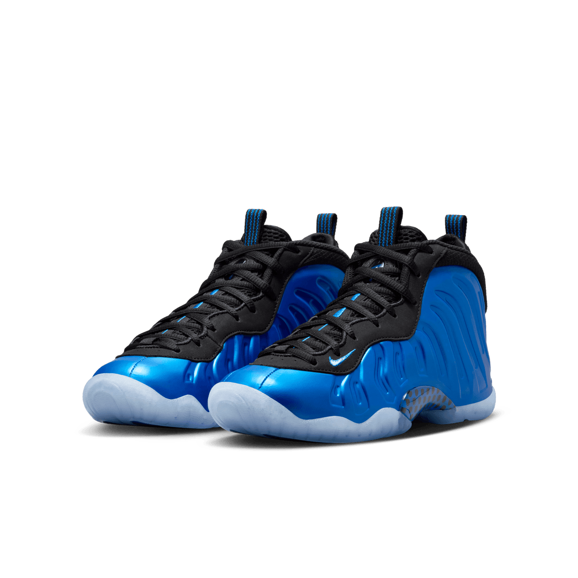 Nike Little Posite One GS (International Blue/White-Black-Clear) 9/13 - Nike Little Posite One GS (International Blue/White-Black-Clear) 9/13 - 