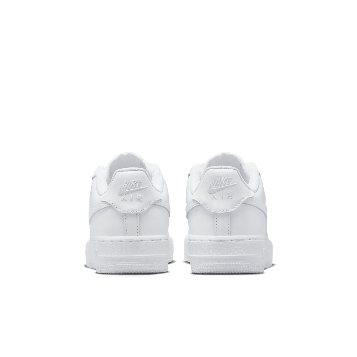 Nike Air Force 1 LE GS (White/White) - Nike Air Force 1 LE GS (White/White) - 