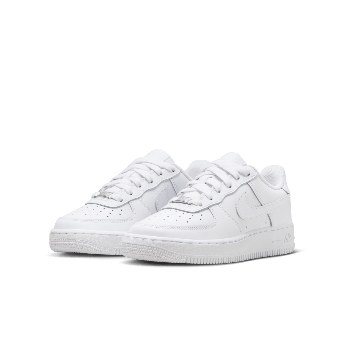 Nike Air Force 1 LE GS (White/White) - Nike Air Force 1 LE GS (White/White) - 