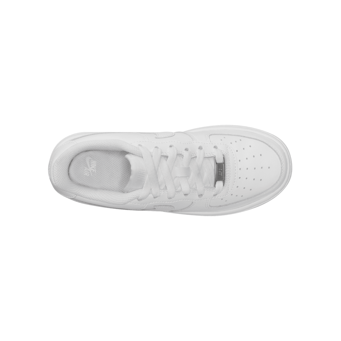 Nike Air Force 1 LE GS (White/White) - Nike Air Force 1 LE GS (White/White) - 