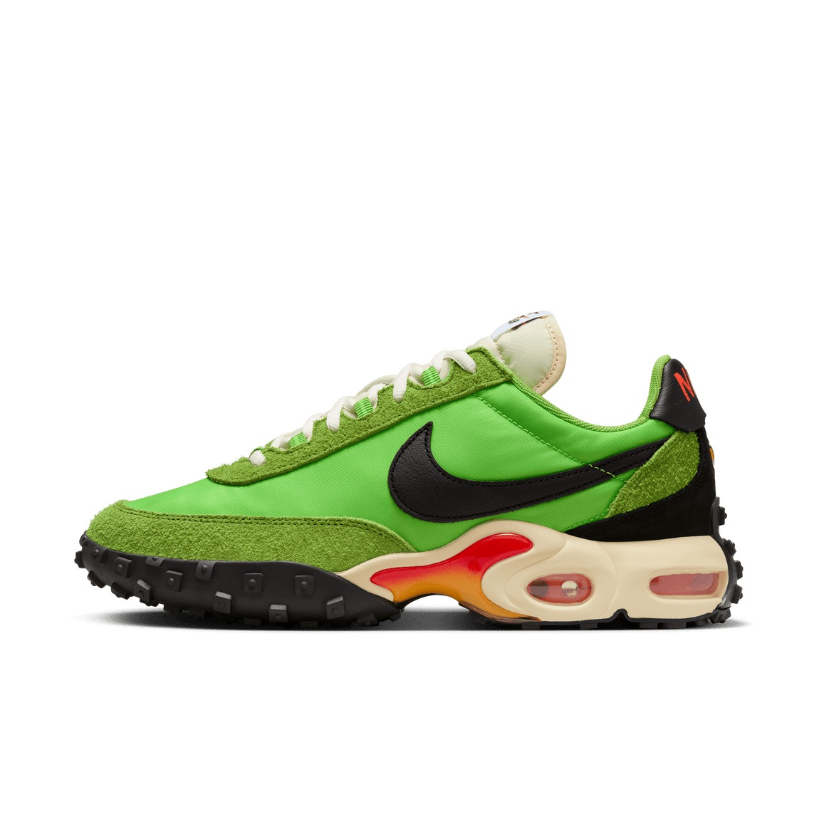 Nike Air Max Waffle SP (Action Green/Black-Total Orange) - Nike Air Max Waffle SP (Action Green/Black-Total Orange) - 