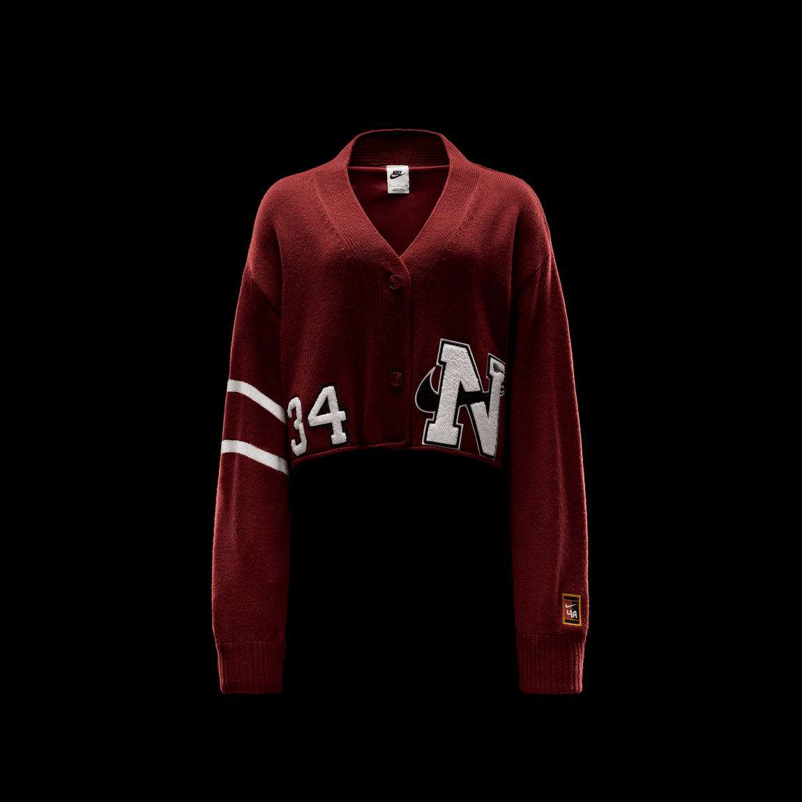 Nike Women by YOON Cardigan (Dark Team Red/Phantom) – Centre Nike Women by YOON Cardigan (Dark Team Red/Phantom) – Centre