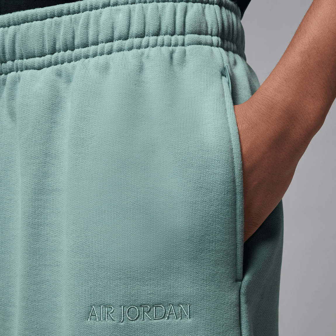 Air Jordan Wordmark Fleece Shorts (Mineral) - Air Jordan Wordmark Fleece Shorts (Mineral) - 