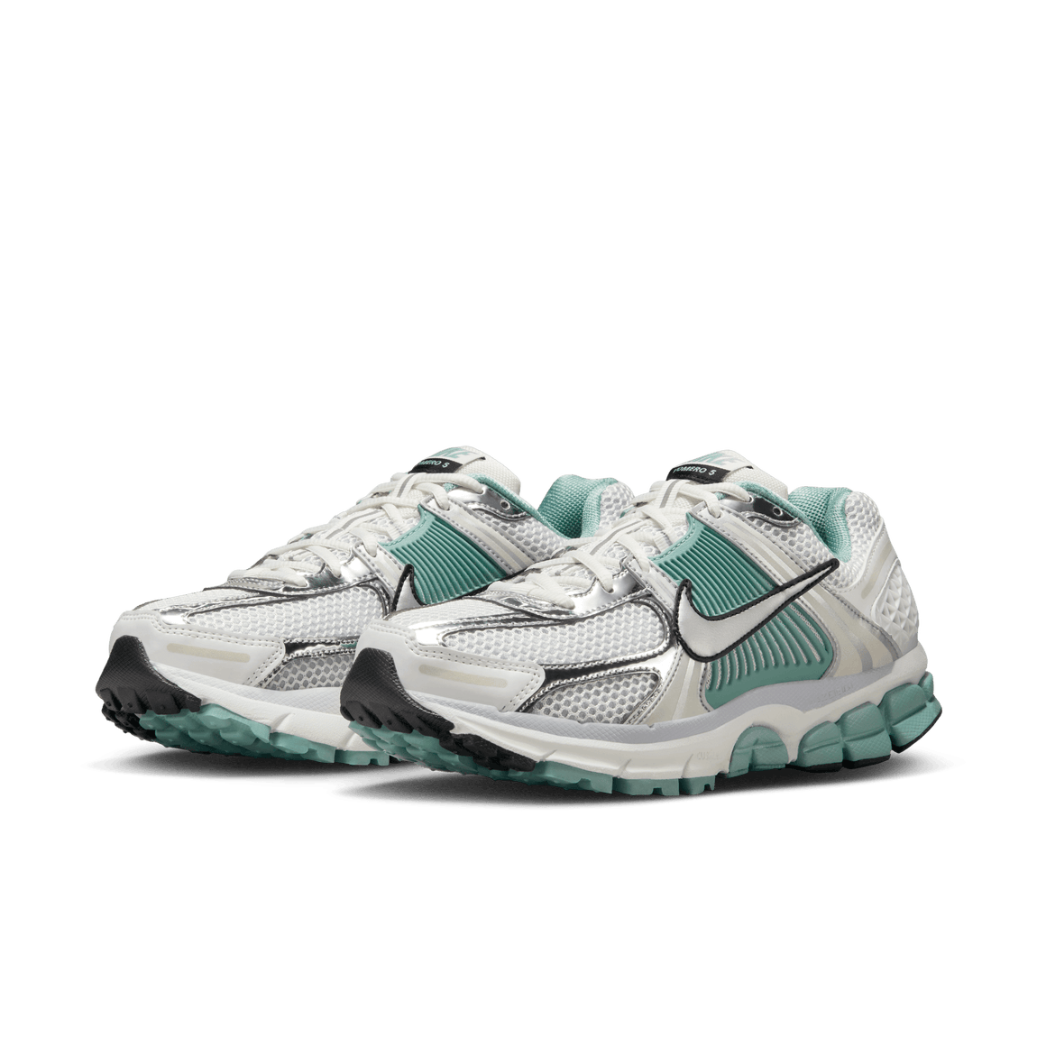 Women's Nike Zoom Vomero 5 (Summit White/Metallic Silver-Wolf Grey) - Women's Nike Zoom Vomero 5 (Summit White/Metallic Silver-Wolf Grey) - 