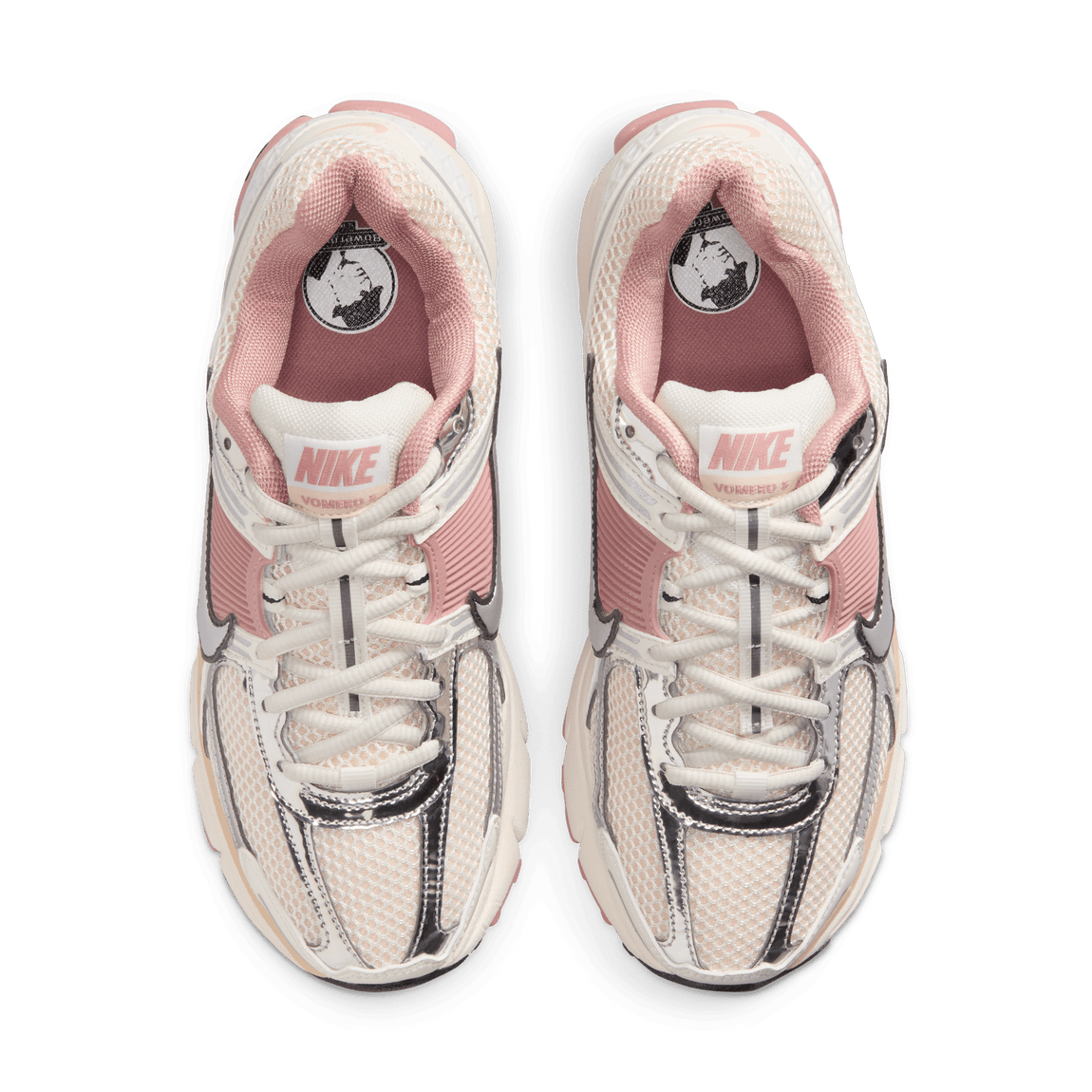 Women's Nike Zoom Vomero 5 (Sail/Sail-Pearl White-Particle Pink) - Women's Nike Zoom Vomero 5 (Sail/Sail-Pearl White-Particle Pink) - 