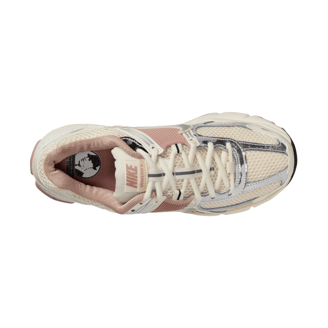 Women's Nike Zoom Vomero 5 (Sail/Sail-Pearl White-Particle Pink) - Women's Nike Zoom Vomero 5 (Sail/Sail-Pearl White-Particle Pink) - 