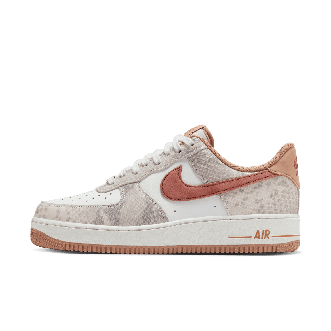 Nike Air Force 1 '07 LV8 (Summit White/Canyon Rust-Sail) - Nike Air Force 1 '07 LV8 (Summit White/Canyon Rust-Sail) - 