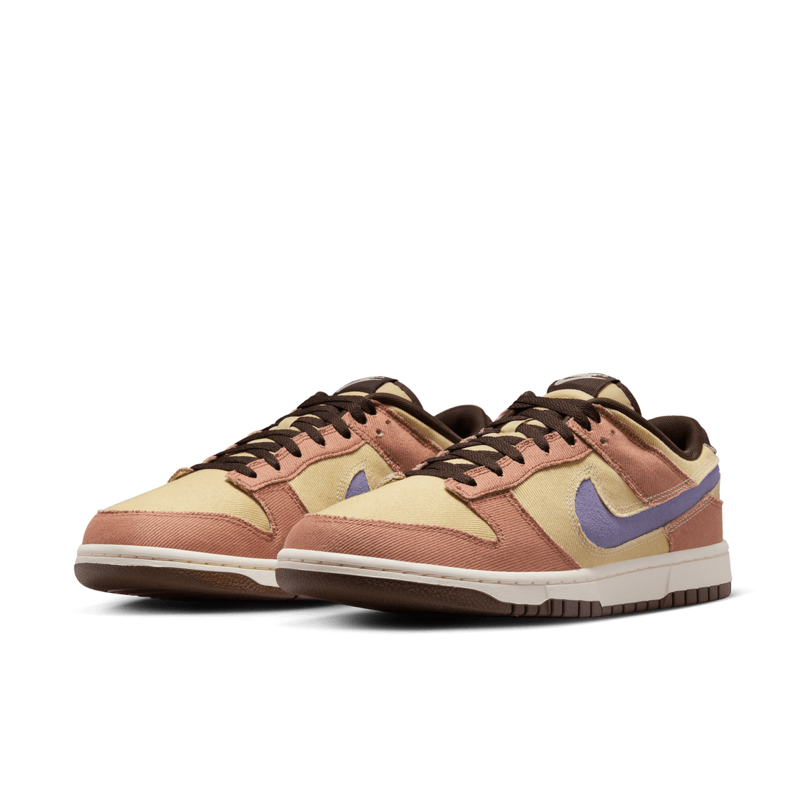 Nike Dunk Low Retro SE (Dusted Clay/Dusty Amethyst-Team Gold) - Nike Dunk Low Retro SE (Dusted Clay/Dusty Amethyst-Team Gold) - 