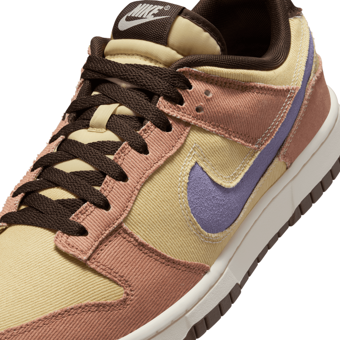 Nike Dunk Low Retro SE (Dusted Clay/Dusty Amethyst-Team Gold) - Nike Dunk Low Retro SE (Dusted Clay/Dusty Amethyst-Team Gold) - 