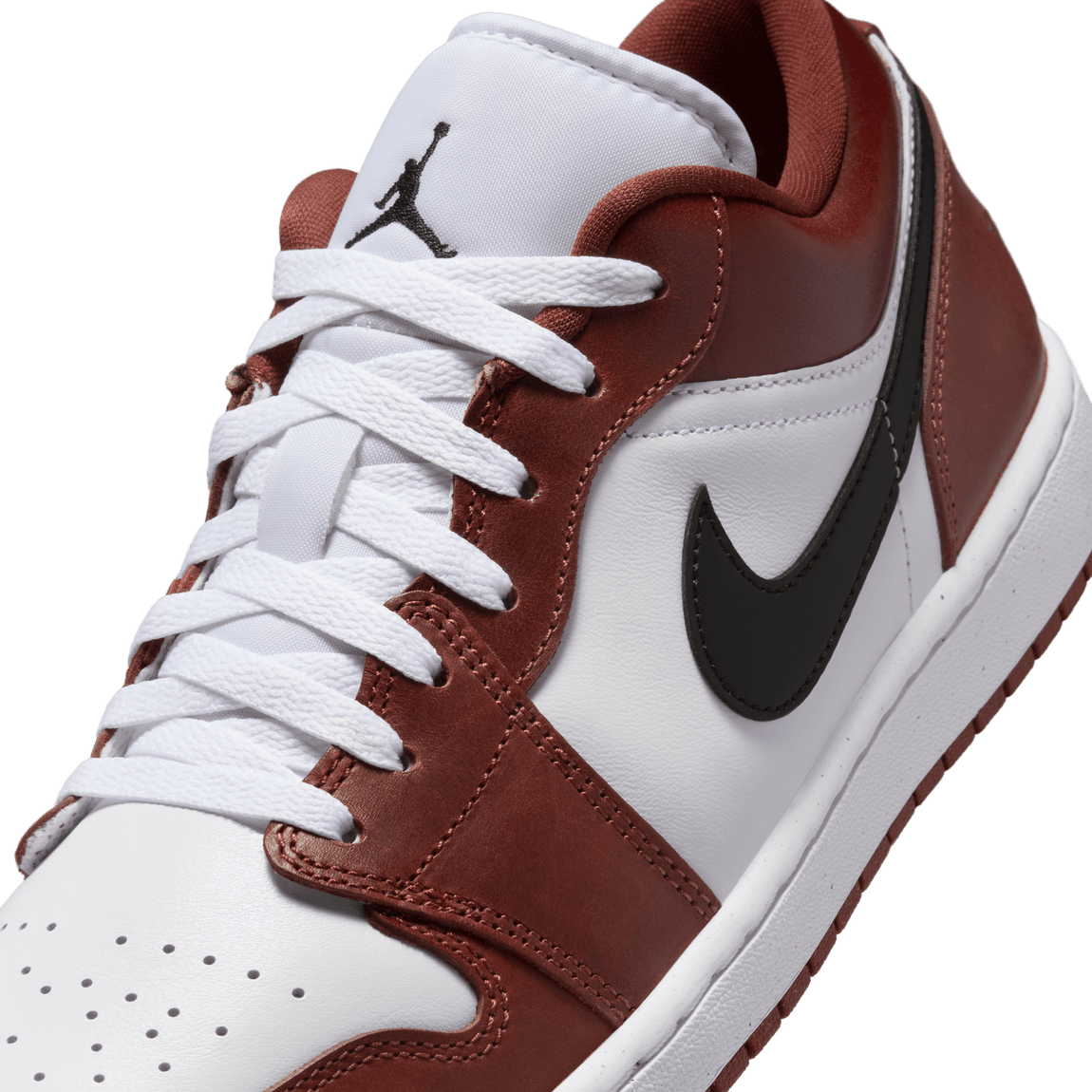 Air Jordan 1 Low SE (White/Black-Dark Pony) - Air Jordan 1 Low SE (White/Black-Dark Pony) - 