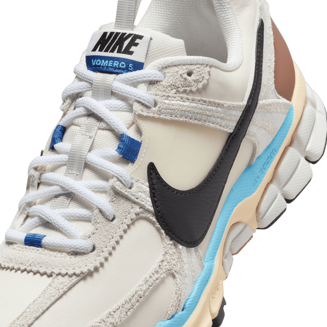 Women's Nike Zoom Vomero 5 Premium (Pale Ivory/Black-Light Women's Nike Zoom Vomero 5 Premium (Pale Ivory/Black-Light