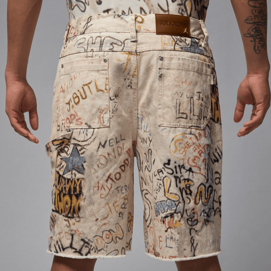 Air Jordan Printed Shorts (Sail) - Air Jordan Printed Shorts (Sail) - 