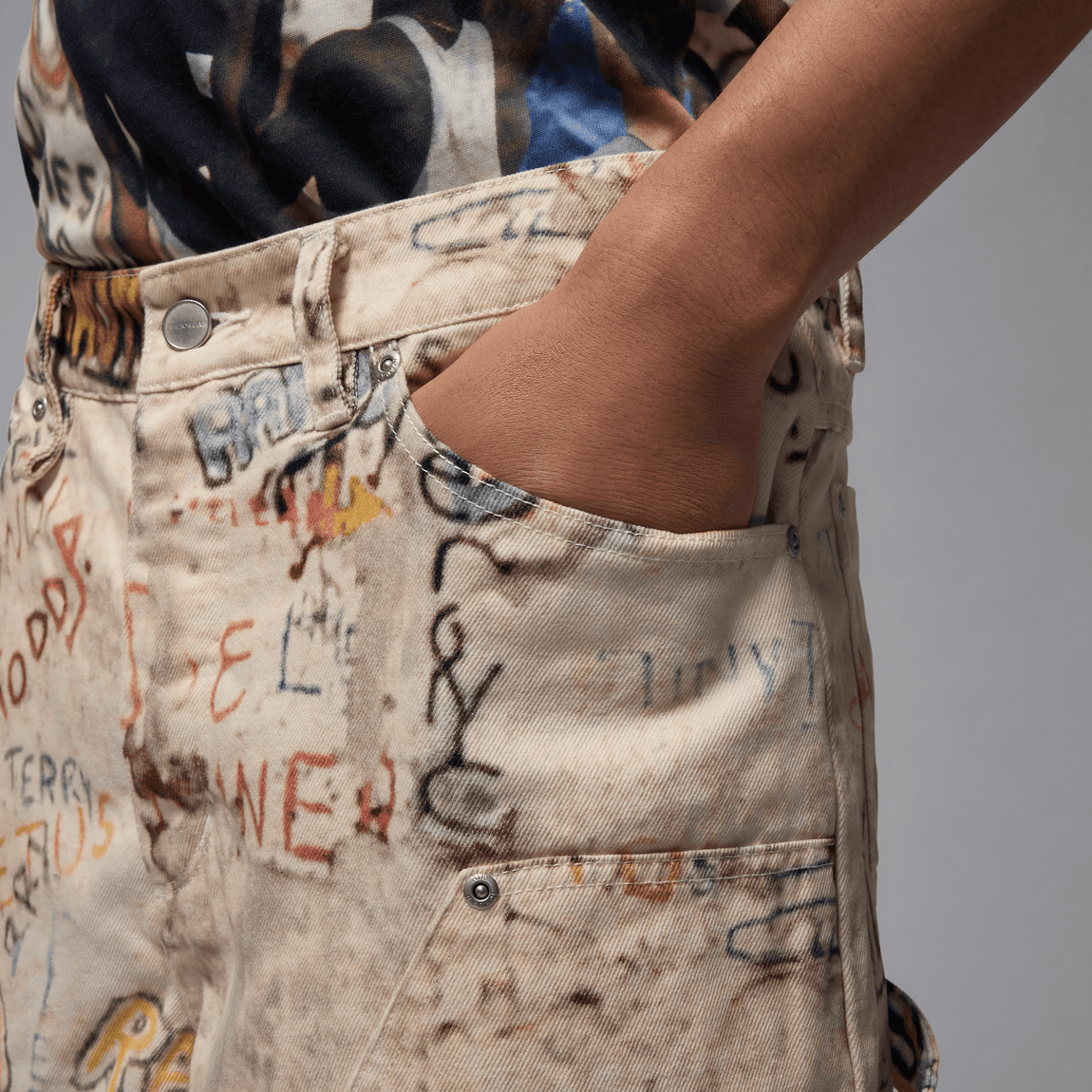 Air Jordan Printed Shorts (Sail) - Air Jordan Printed Shorts (Sail) - 