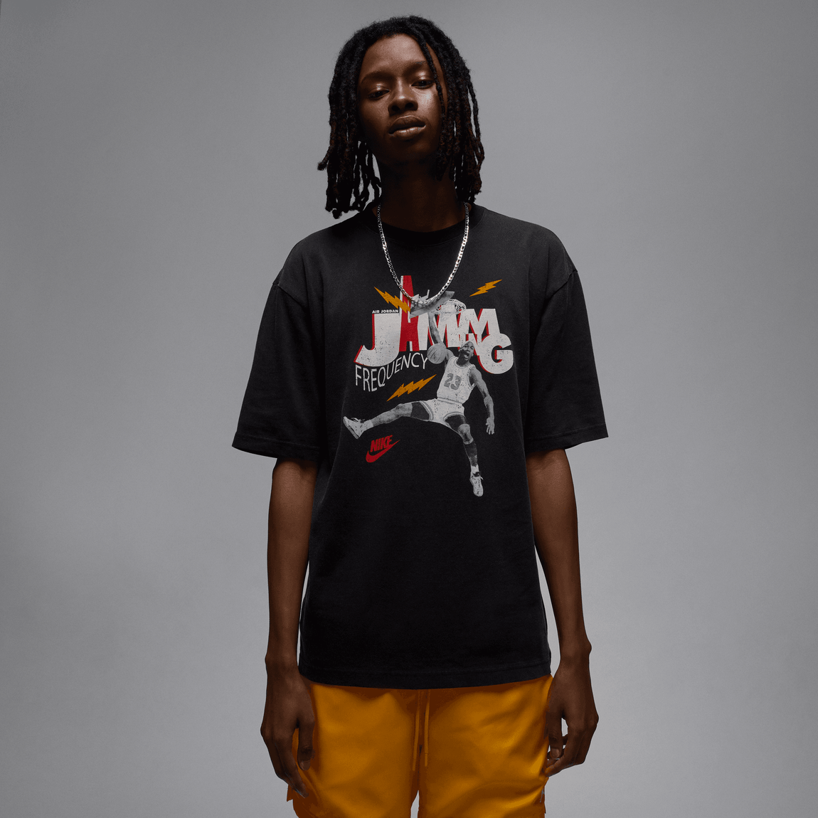 Jordan Brand Graphic T-Shirt (Black/White) - Jordan Brand Graphic T-Shirt (Black/White) - 