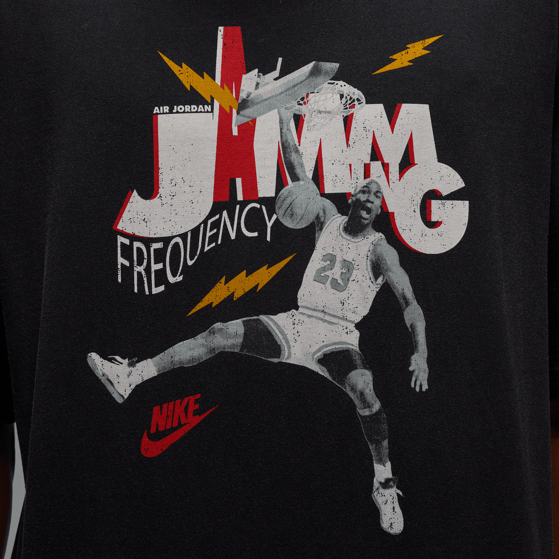 Jordan Brand Graphic T-Shirt (Black/White) - Jordan Brand Graphic T-Shirt (Black/White) - 