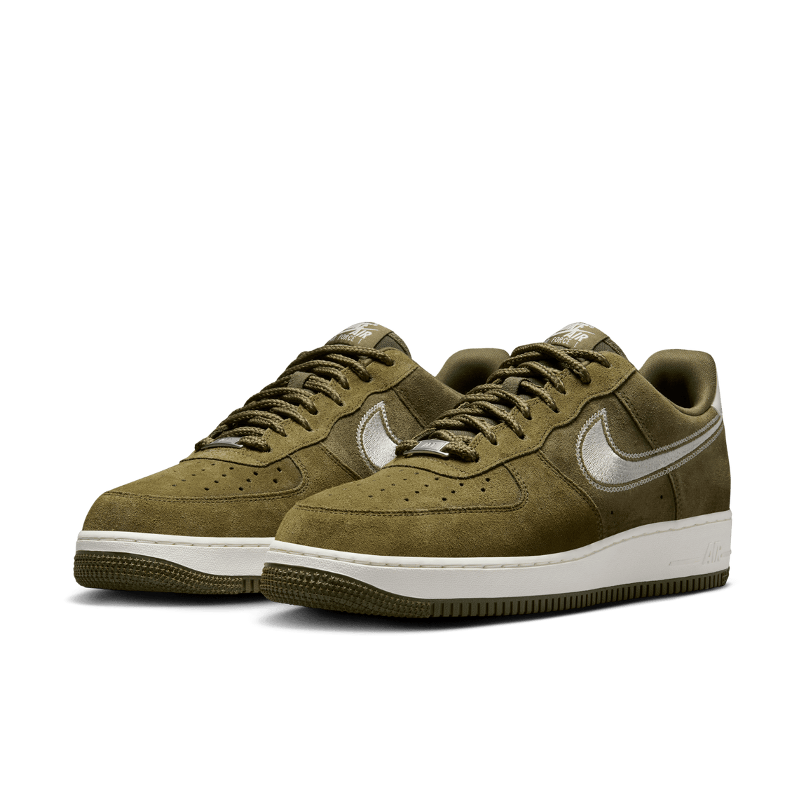 Nike Air Force 1 '07 LV8 (Medium Olive/Sail) - Nike Air Force 1 '07 LV8 (Medium Olive/Sail) - 