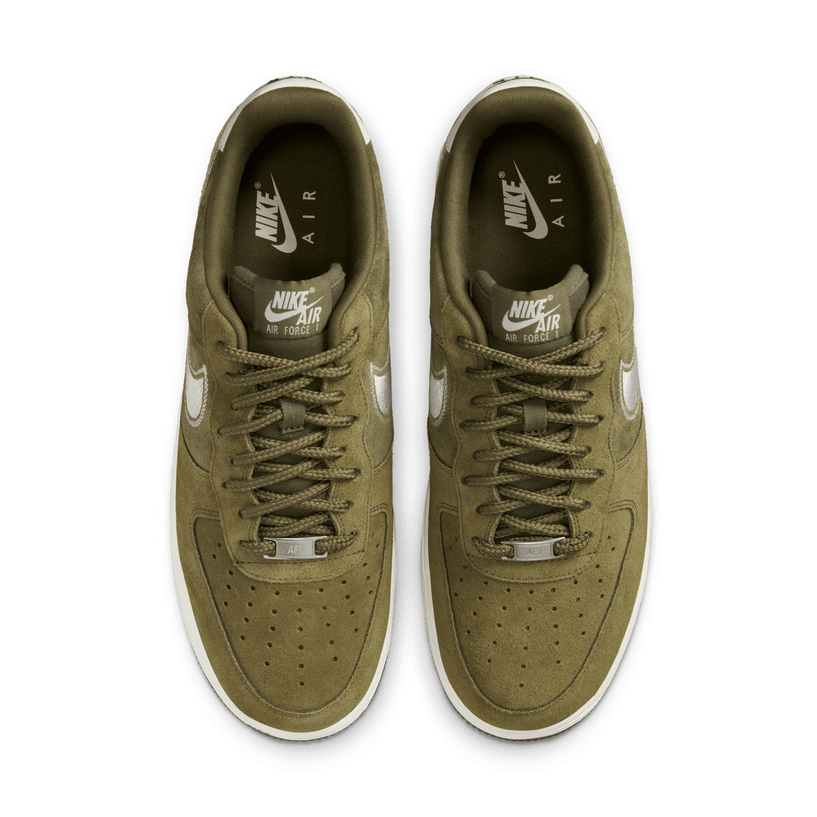 Nike Air Force 1 '07 LV8 (Medium Olive/Sail) - Nike Air Force 1 '07 LV8 (Medium Olive/Sail) - 
