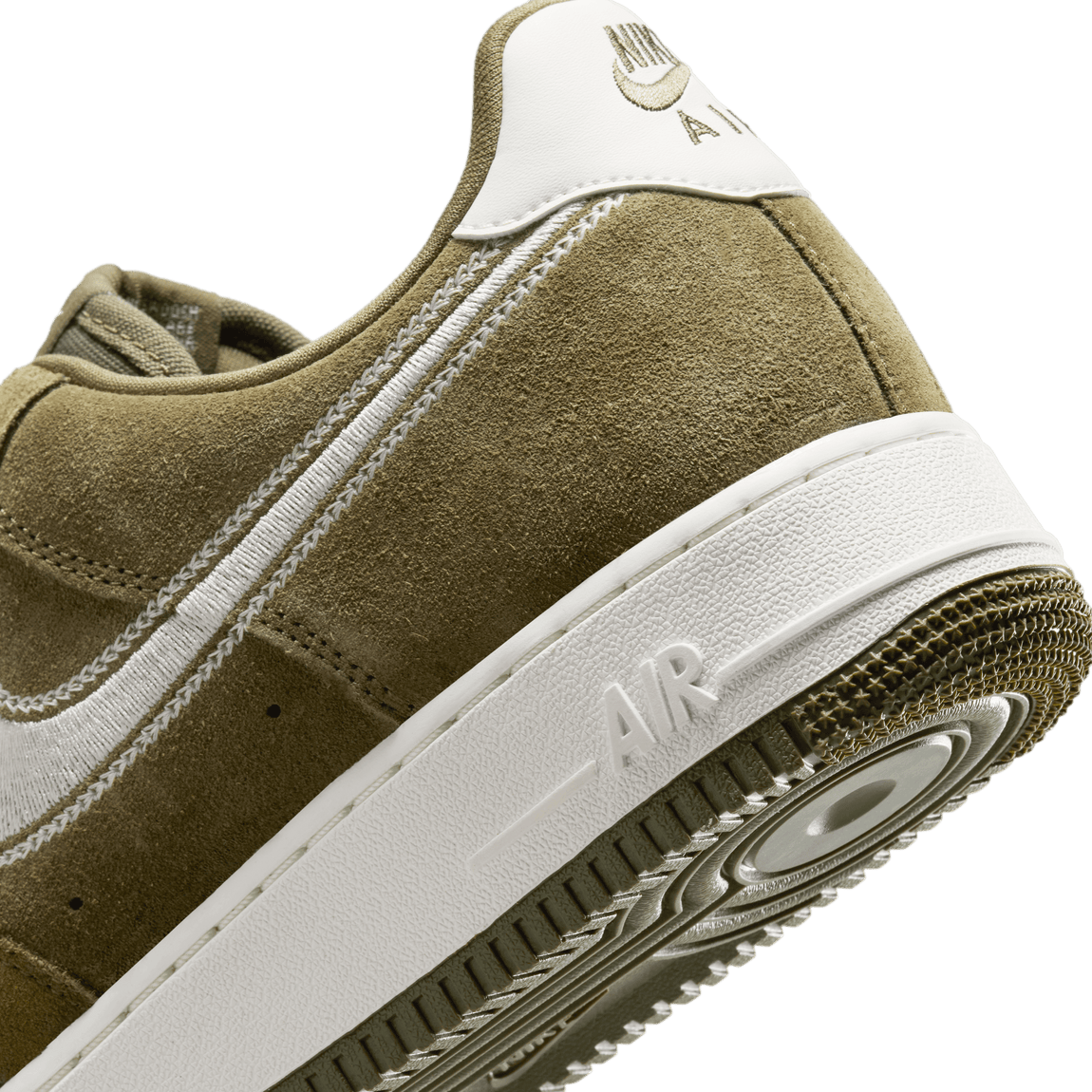 Nike Air Force 1 '07 LV8 (Medium Olive/Sail) - Nike Air Force 1 '07 LV8 (Medium Olive/Sail) - 