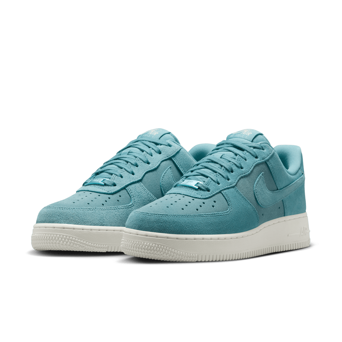 Women's Nike Air Force 1 '07 (Denim Turquoise/Sail) - Women's Nike Air Force 1 '07 (Denim Turquoise/Sail) - 