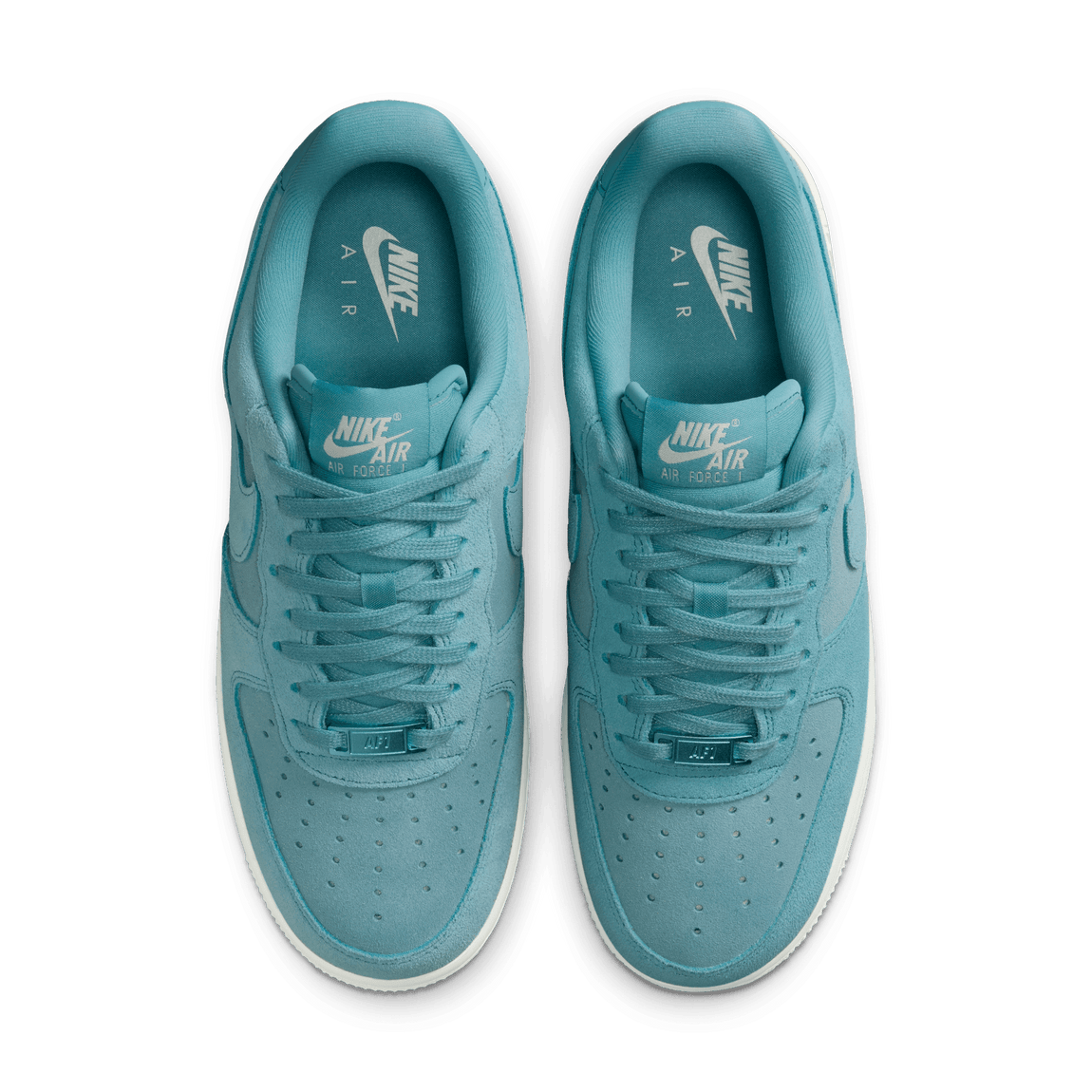 Women's Nike Air Force 1 '07 (Denim Turquoise/Sail) - Women's Nike Air Force 1 '07 (Denim Turquoise/Sail) - 