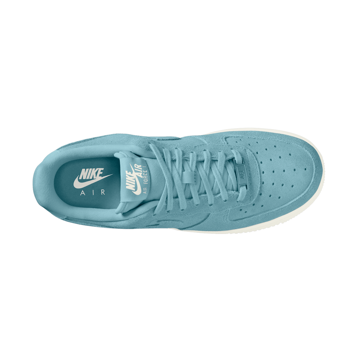 Women's Nike Air Force 1 '07 (Denim Turquoise/Sail) - Women's Nike Air Force 1 '07 (Denim Turquoise/Sail) - 