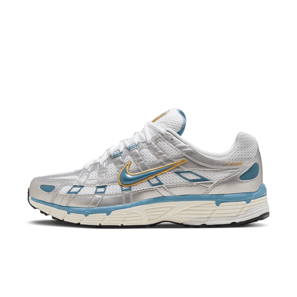 Nike P-6000 (White/Aegean Storm-Metallic Silver) - Frozen Sale (Jan 2025)