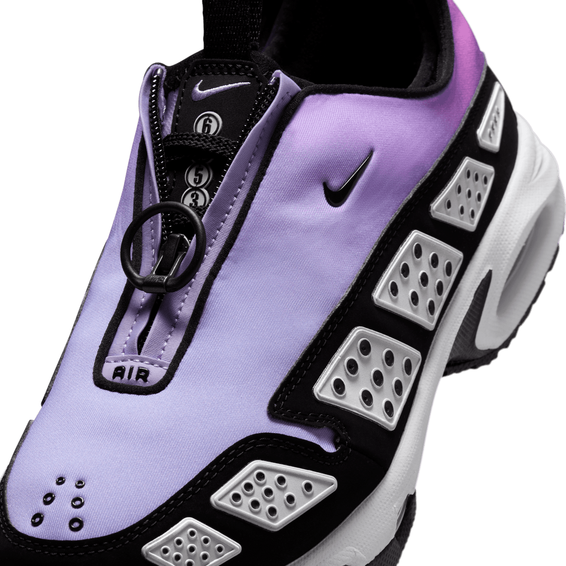 Women's Nike Air Max SNDR (Hyper Violet/Black-White-Hydrangeas) - Women's Nike Air Max SNDR (Hyper Violet/Black-White-Hydrangeas) - 