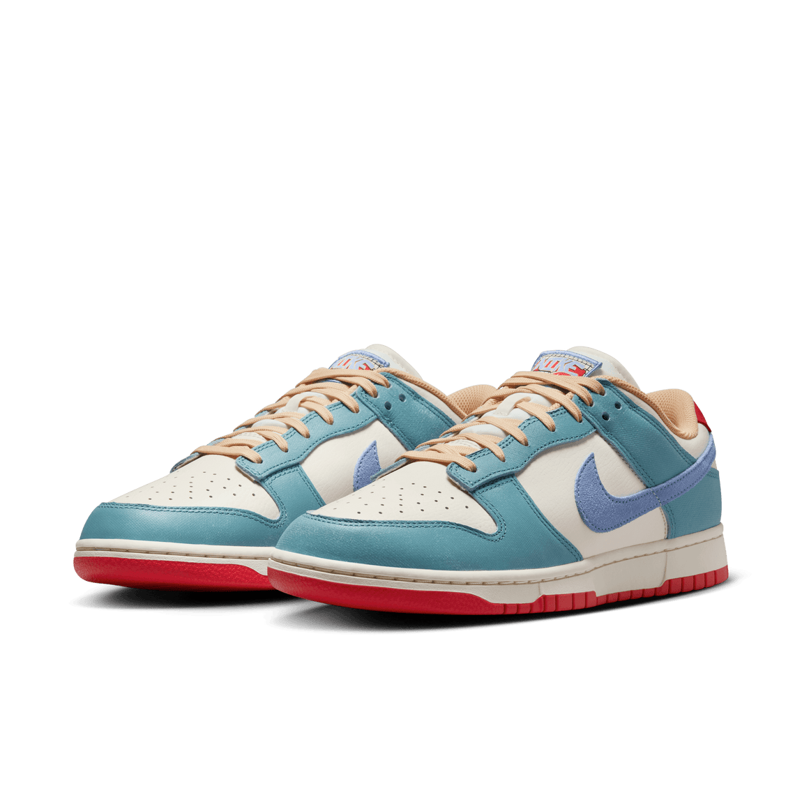 Nike Dunk Low Premium (Pale Ivory/Royal Pulse-Denim Turquoise) - Nike Dunk Low Premium (Pale Ivory/Royal Pulse-Denim Turquoise) - 