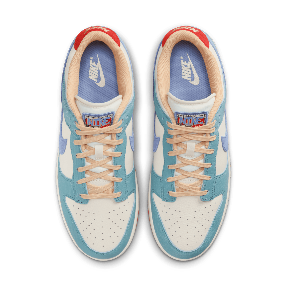 Nike Dunk Low Premium (Pale Ivory/Royal Pulse-Denim Turquoise) - Nike Dunk Low Premium (Pale Ivory/Royal Pulse-Denim Turquoise) - 