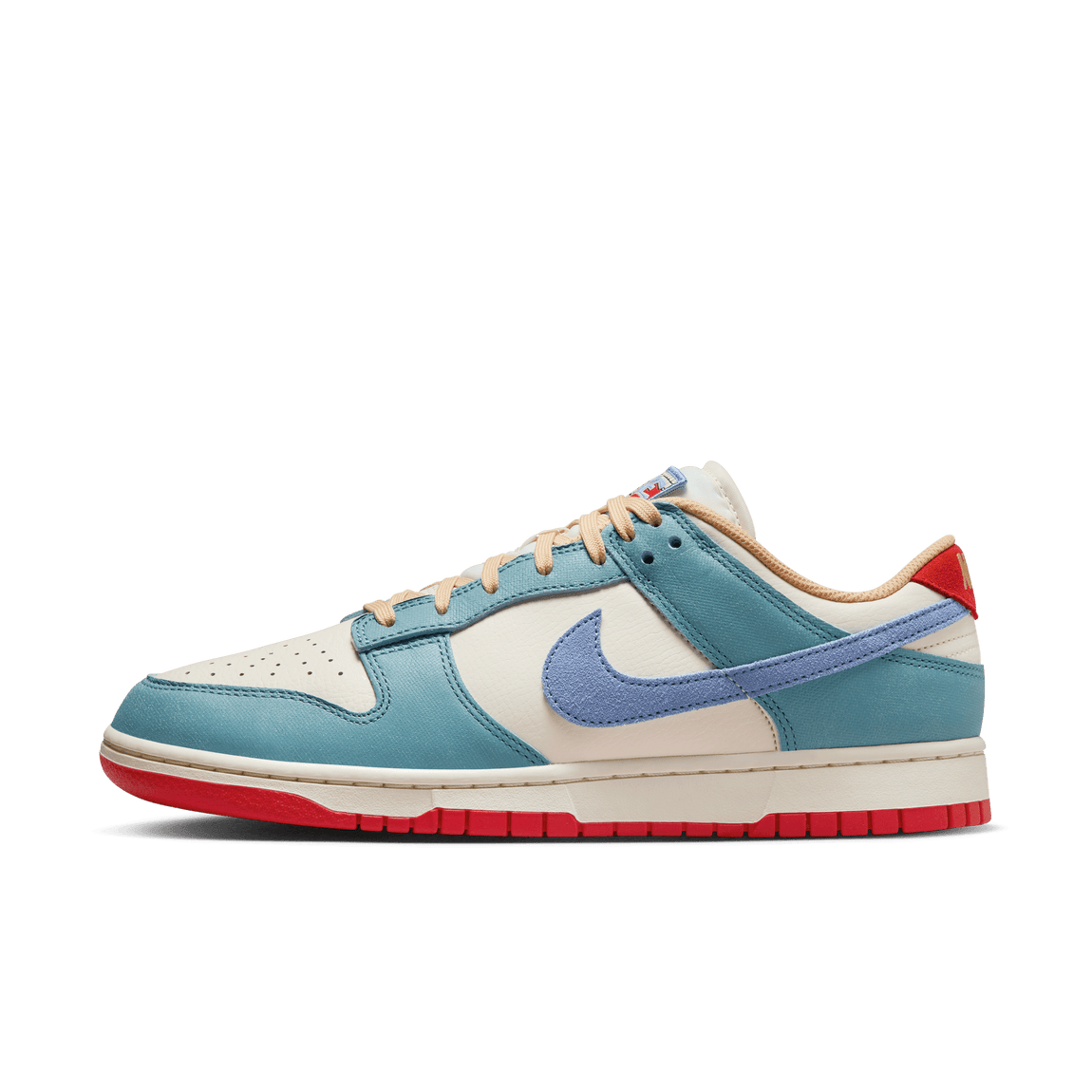 Nike Dunk Low Premium (Pale Ivory/Royal Pulse-Denim Turquoise) - Nike Dunk Low Premium (Pale Ivory/Royal Pulse-Denim Turquoise) - 