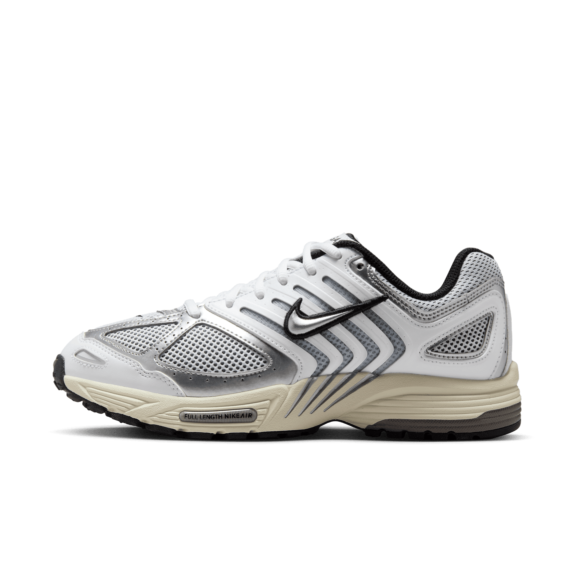 Women's Nike Air Pegasus 2005 (White/Metallic Silver-Coconut Milk-Black) - Women's Nike Air Pegasus 2005 (White/Metallic Silver-Coconut Milk-Black) - 