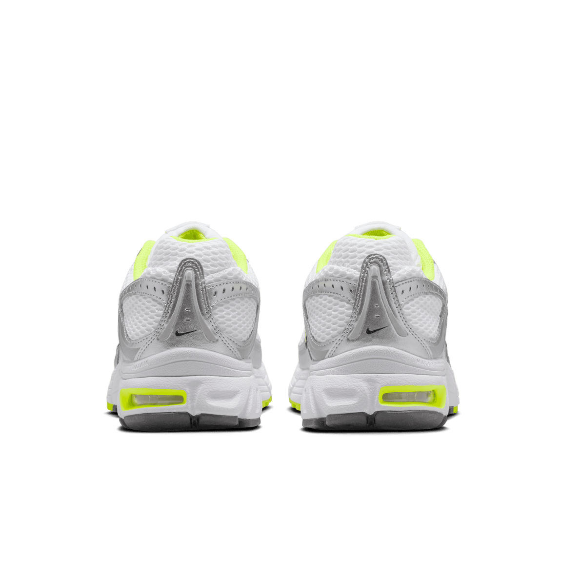 Women's Nike Air Max Moto 2K (White/Cyber-Metallic Silver-Black) - Women's Nike Air Max Moto 2K (White/Cyber-Metallic Silver-Black) - 