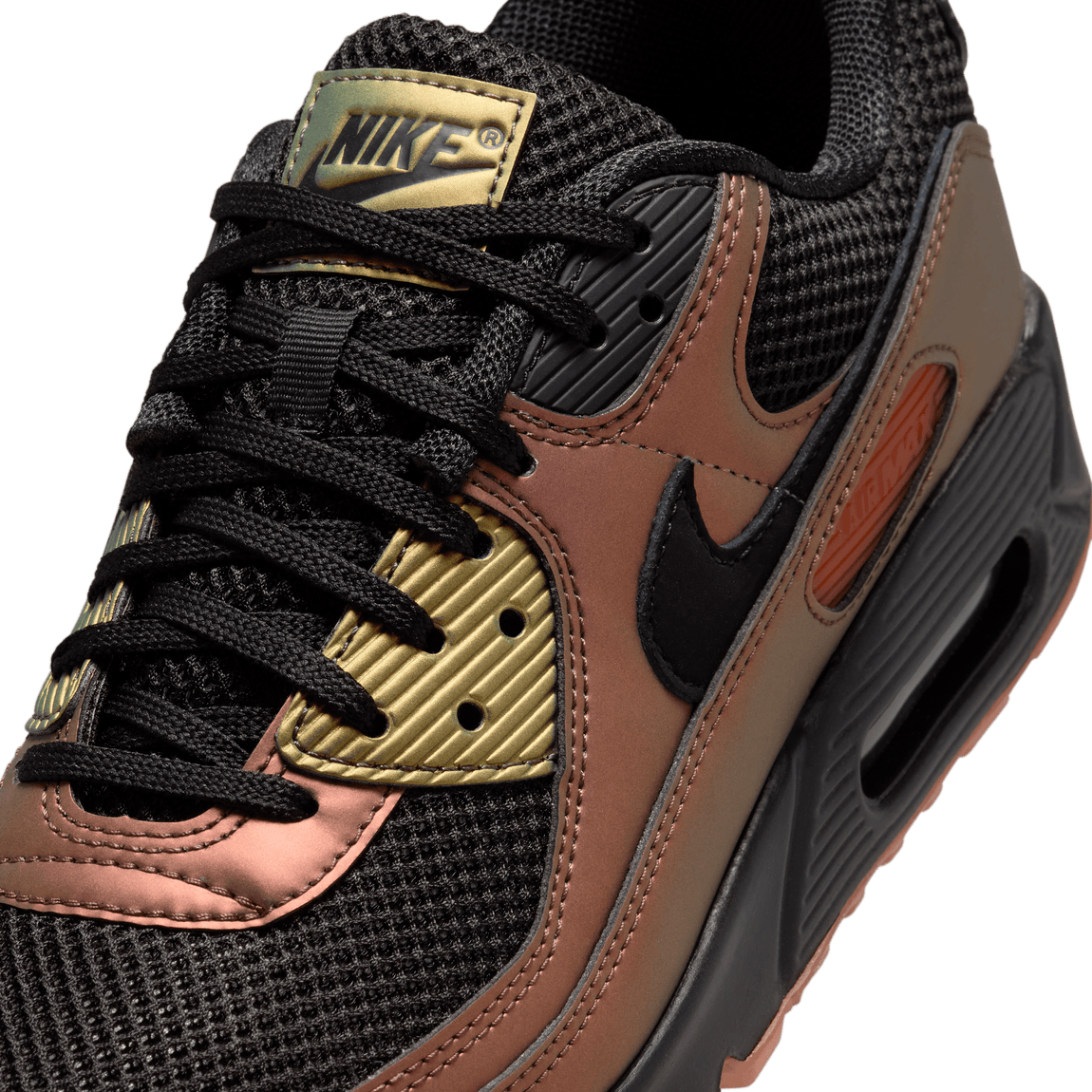Nike Air Max 90 Black Black Dark Russet Metallic Copper 10 31 Centre