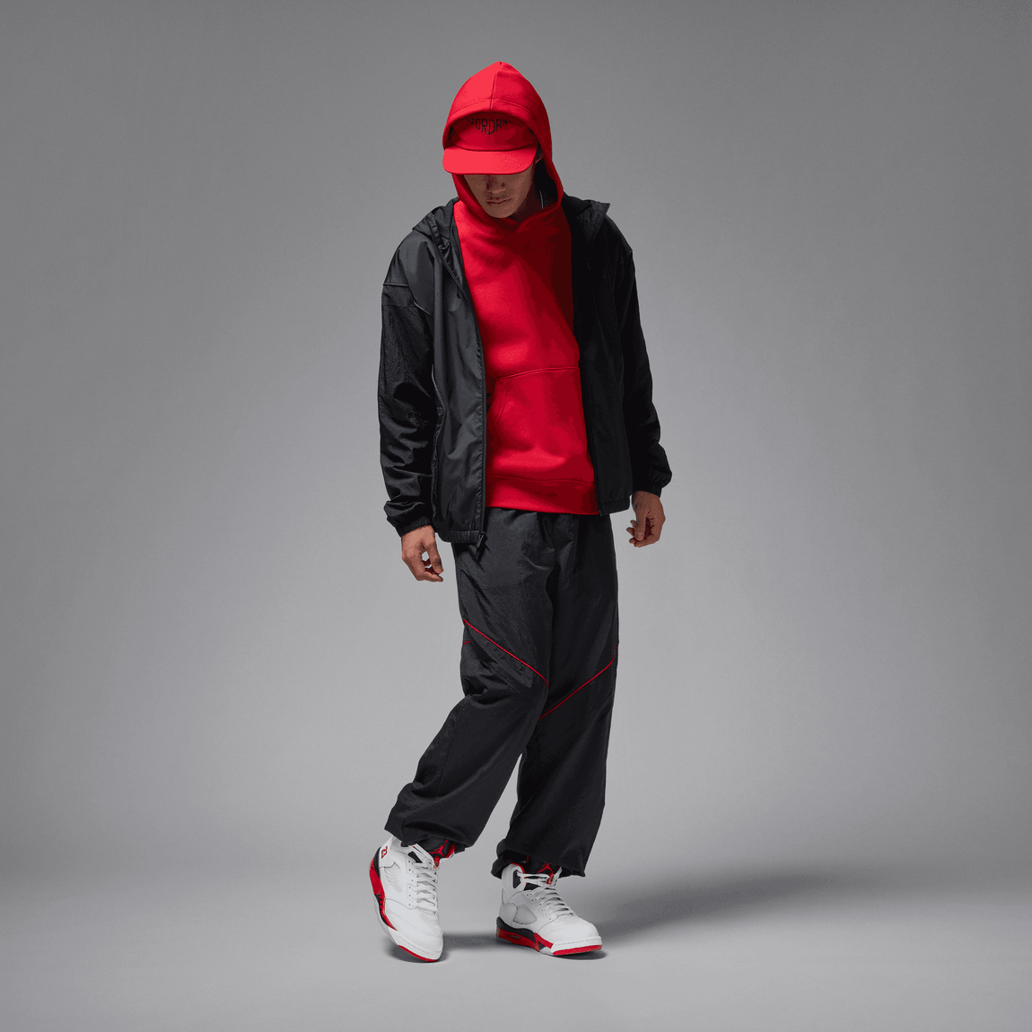 Air Jordan 5 Retro (White/Fire Red-Black) 9/13 - Air Jordan 5 Retro (White/Fire Red-Black) 9/13 - 