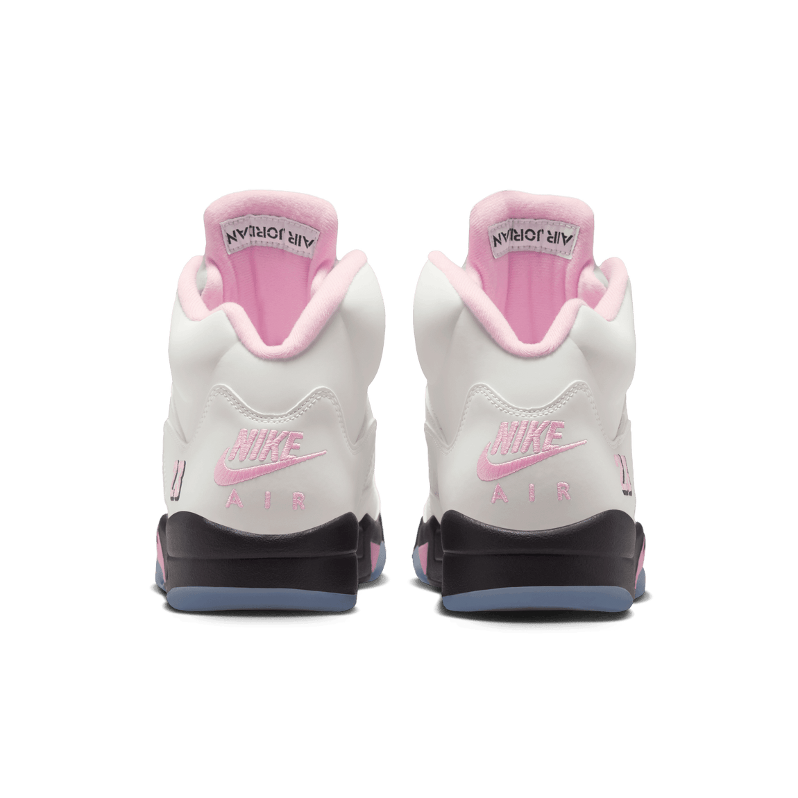 Air Jordan 5 Retro (White/Med Soft Pink-Black) 10/11 - Air Jordan 5 Retro (White/Med Soft Pink-Black) 10/11 - 