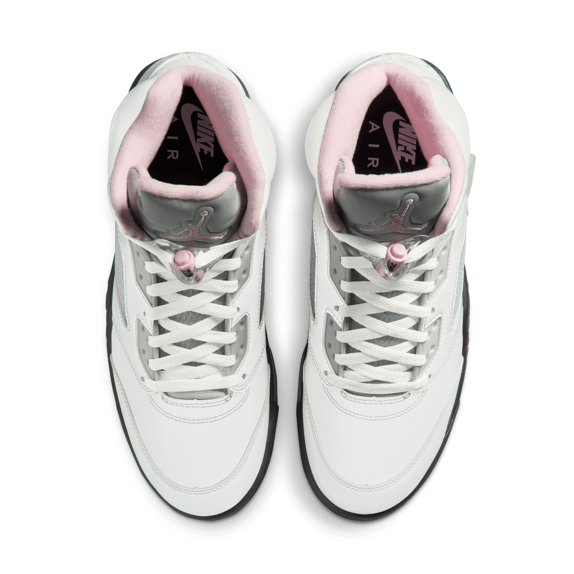 Air Jordan 5 Retro (White/Med Soft Pink-Black) 10/11 - Air Jordan 5 Retro (White/Med Soft Pink-Black) 10/11 - 