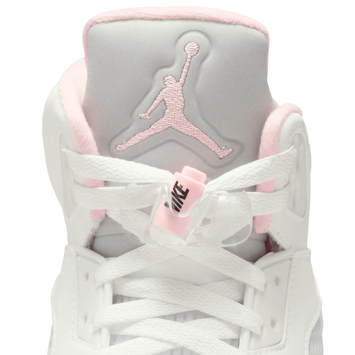 Air Jordan 5 Retro (White/Med Soft Pink-Black) 10/11 - Air Jordan 5 Retro (White/Med Soft Pink-Black) 10/11 - 