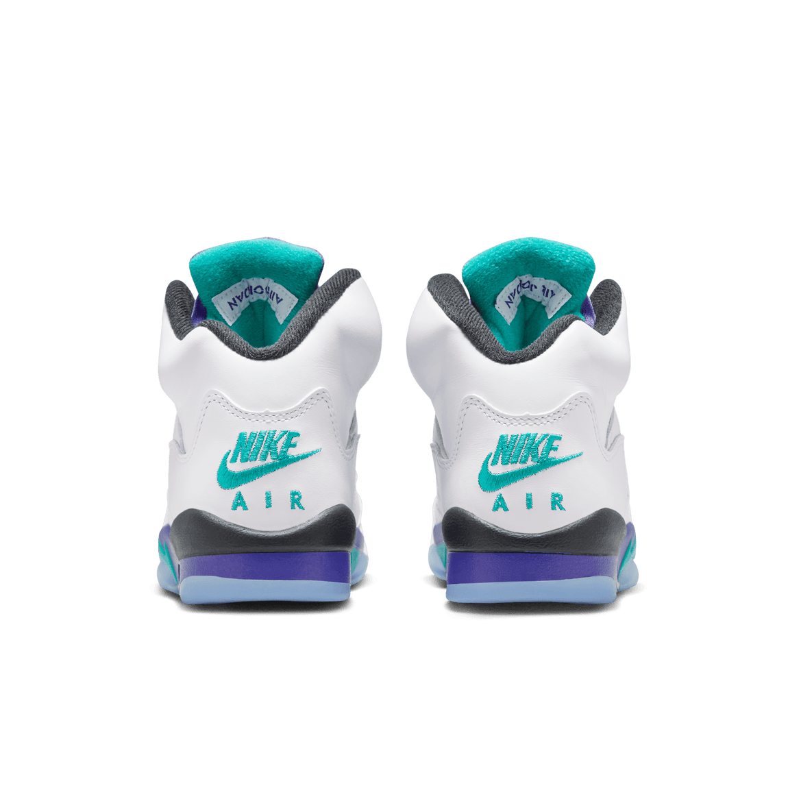 Air Jordan 5 Retro GS (White/New Emerald-Grape Ice-Black) 6/21 - Air Jordan 5 Retro GS (White/New Emerald-Grape Ice-Black) 6/21 - 
