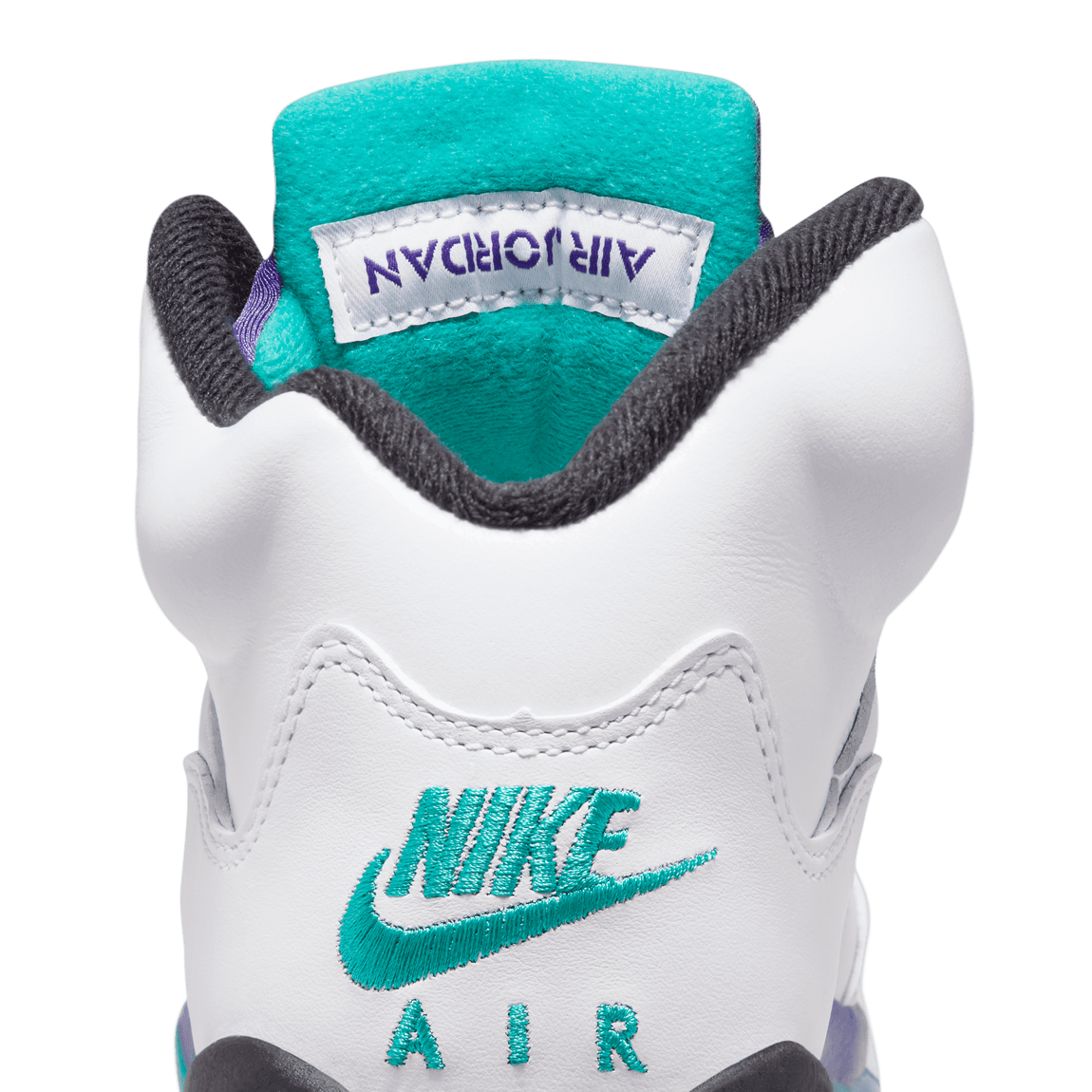 Air Jordan 5 Retro GS (White/New Emerald-Grape Ice-Black) 6/21 - Air Jordan 5 Retro GS (White/New Emerald-Grape Ice-Black) 6/21 - 
