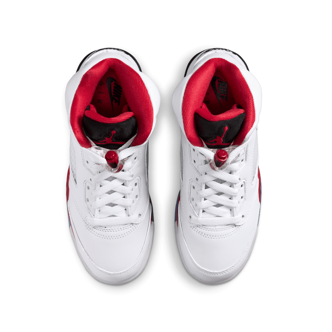 Air Jordan 5 Retro GS (White/Fire Red-Black) 9/13 - Air Jordan 5 Retro GS (White/Fire Red-Black) 9/13 - 