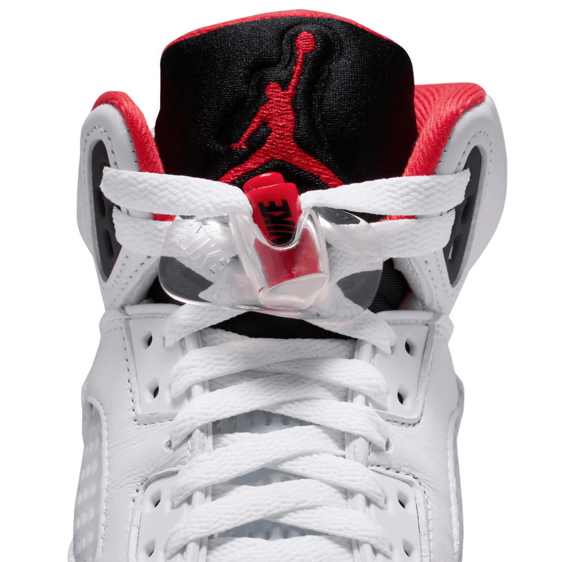 Air Jordan 5 Retro GS (White/Fire Red-Black) 9/13 - Air Jordan 5 Retro GS (White/Fire Red-Black) 9/13 - 