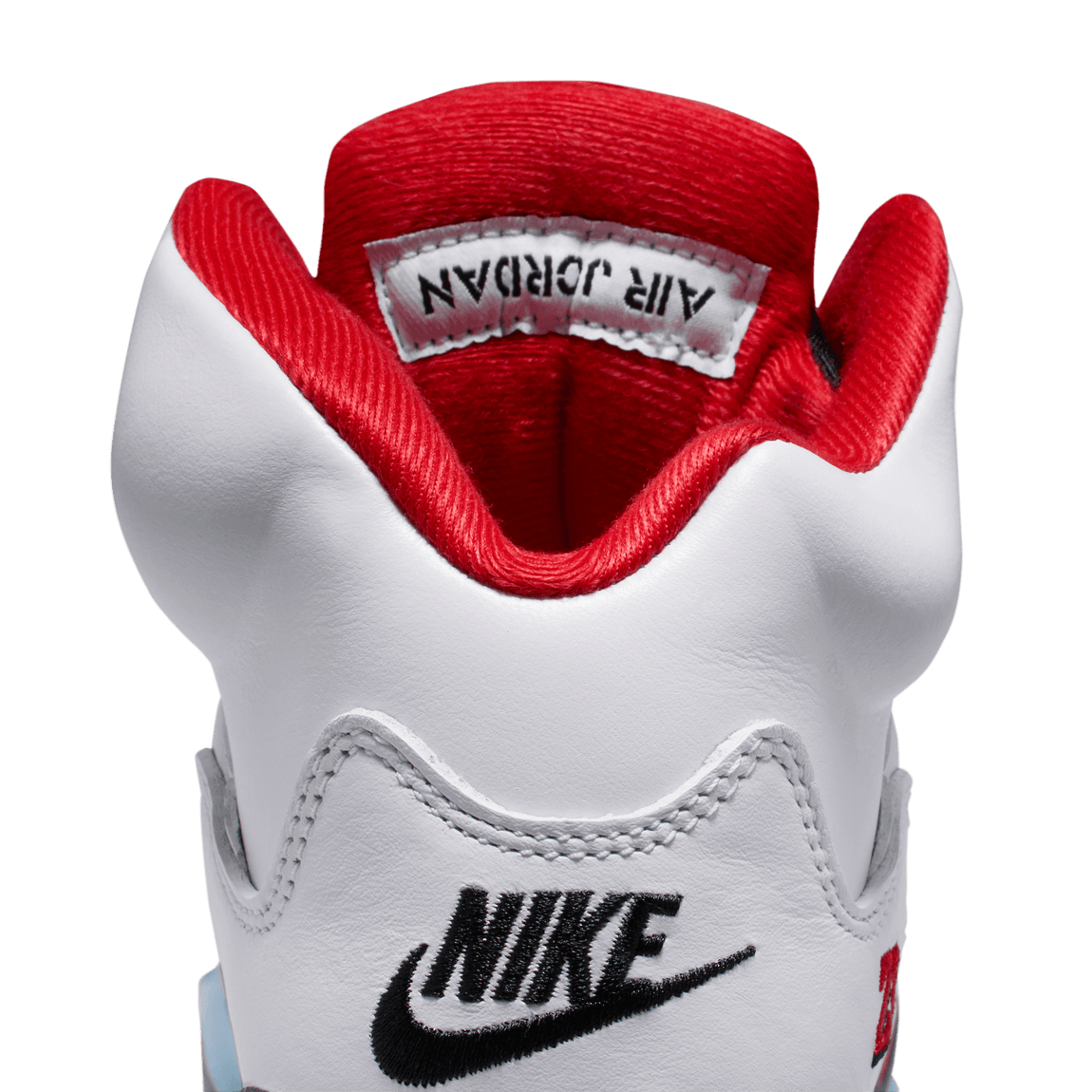 Air Jordan 5 Retro GS (White/Fire Red-Black) 9/13 - Air Jordan 5 Retro GS (White/Fire Red-Black) 9/13 - 