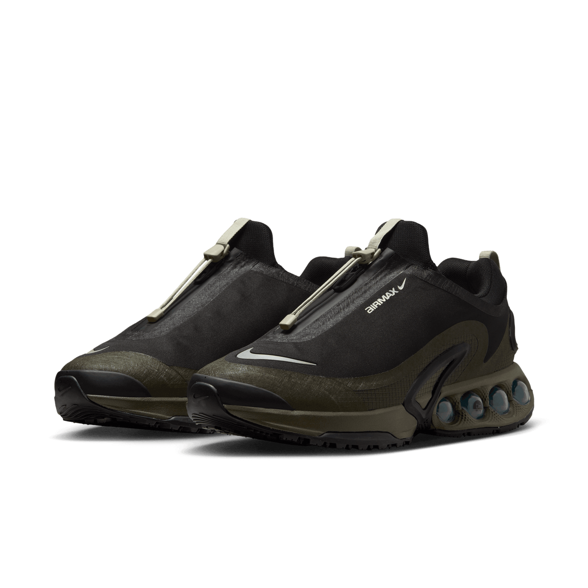 Nike Air Max Dn Roam (Black/Metallic Silver-Cargo Khaki-Stone) - Nike Air Max Dn Roam (Black/Metallic Silver-Cargo Khaki-Stone) - 
