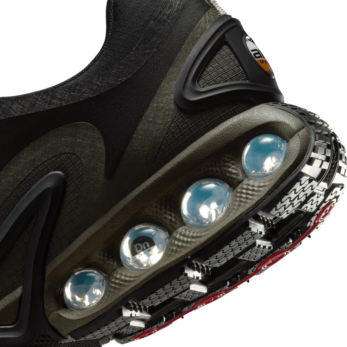 Nike Air Max Dn Roam (Black/Metallic Silver-Cargo Khaki-Stone) - Nike Air Max Dn Roam (Black/Metallic Silver-Cargo Khaki-Stone) - 