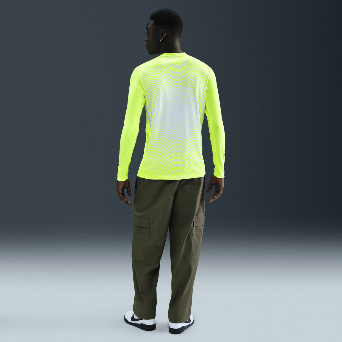 Nike Paris Saint-Germain 2025/26 Stadium Goalkeeper Dri-FIT Soccer Replica Jersey (Volt/White/Black) - Nike Paris Saint-Germain 2025/26 Stadium Goalkeeper Dri-FIT Soccer Replica Jersey (Volt/White/Black) - 