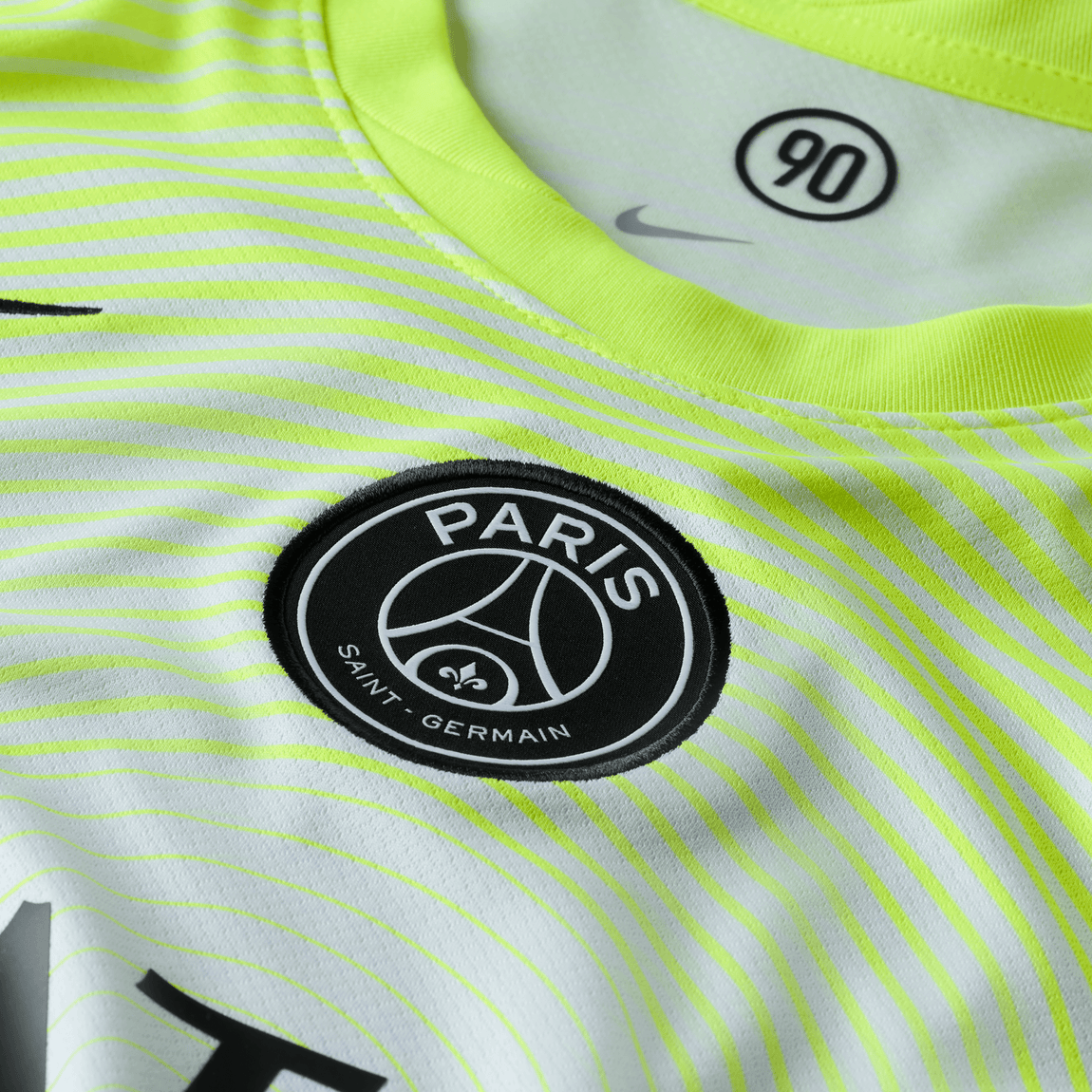 Nike Paris Saint-Germain 2025/26 Stadium Goalkeeper Dri-FIT Soccer Replica Jersey (Volt/White/Black) - Nike Paris Saint-Germain 2025/26 Stadium Goalkeeper Dri-FIT Soccer Replica Jersey (Volt/White/Black) - 