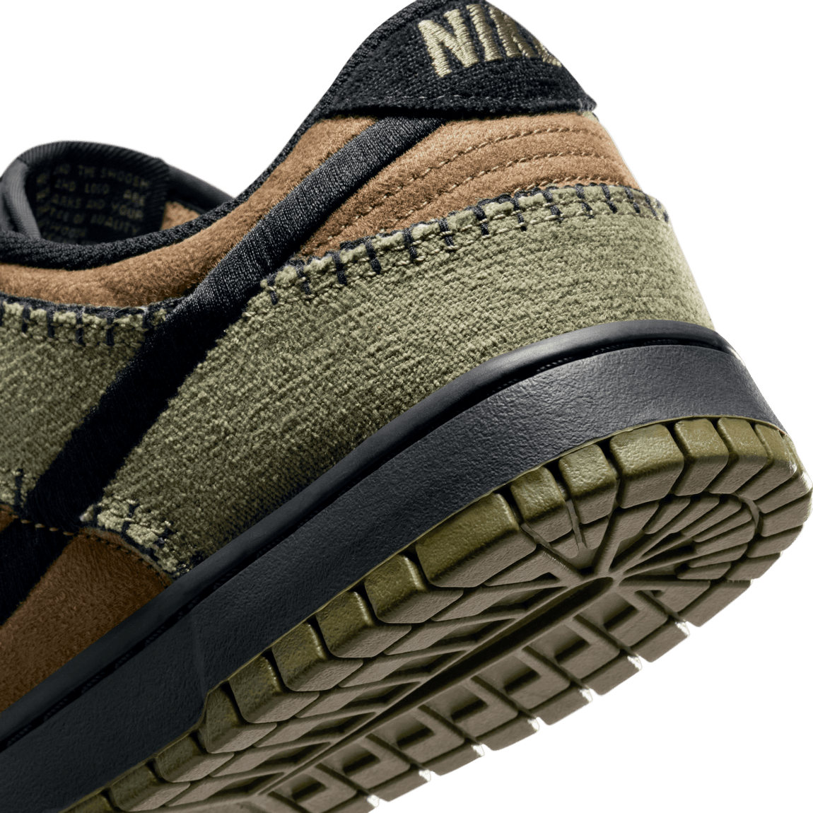 Nike Dunk Low Retro SE (Brown Kelp/Black-Medium Olive) - Nike Dunk Low Retro SE (Brown Kelp/Black-Medium Olive) - 
